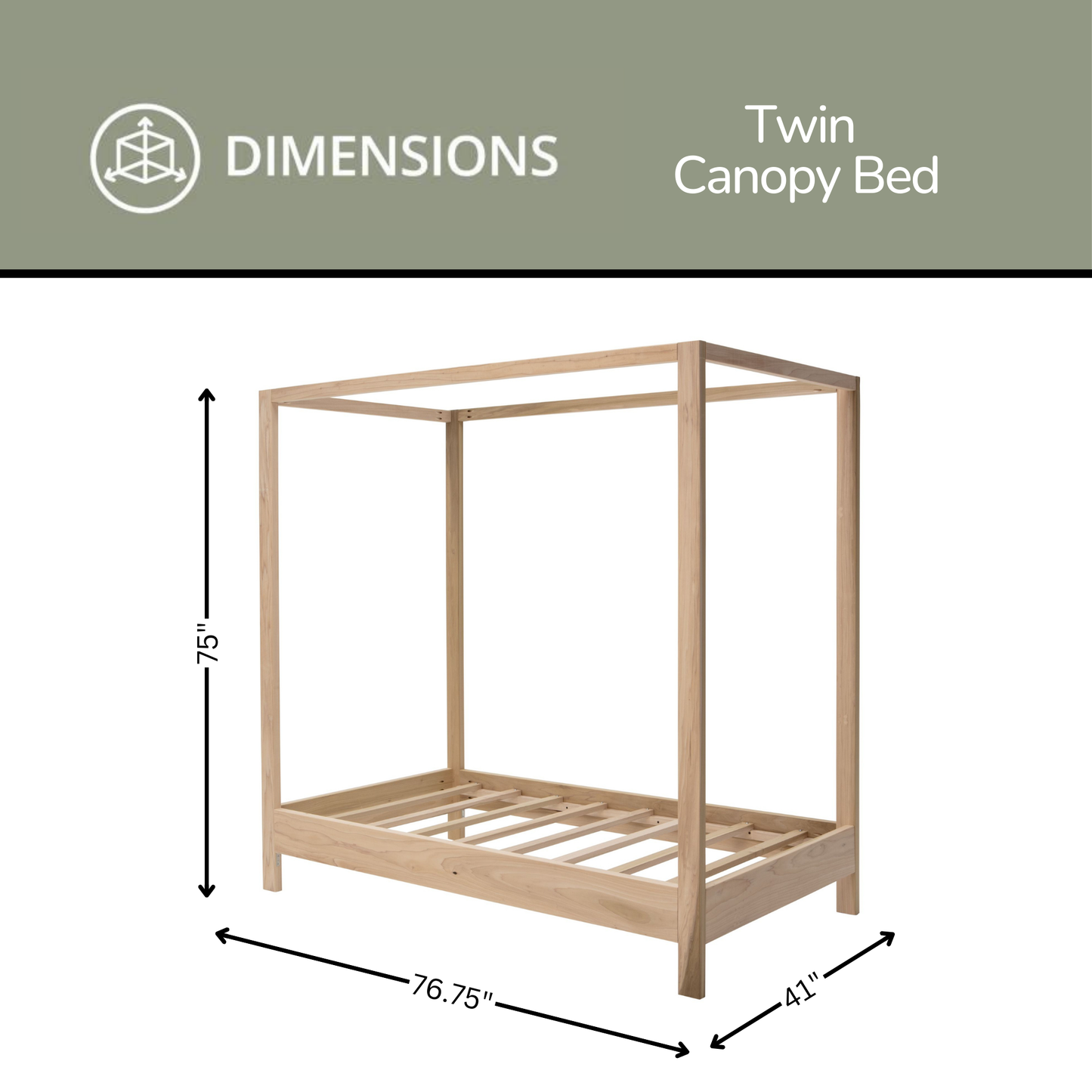 The Acadia Canopy Bed