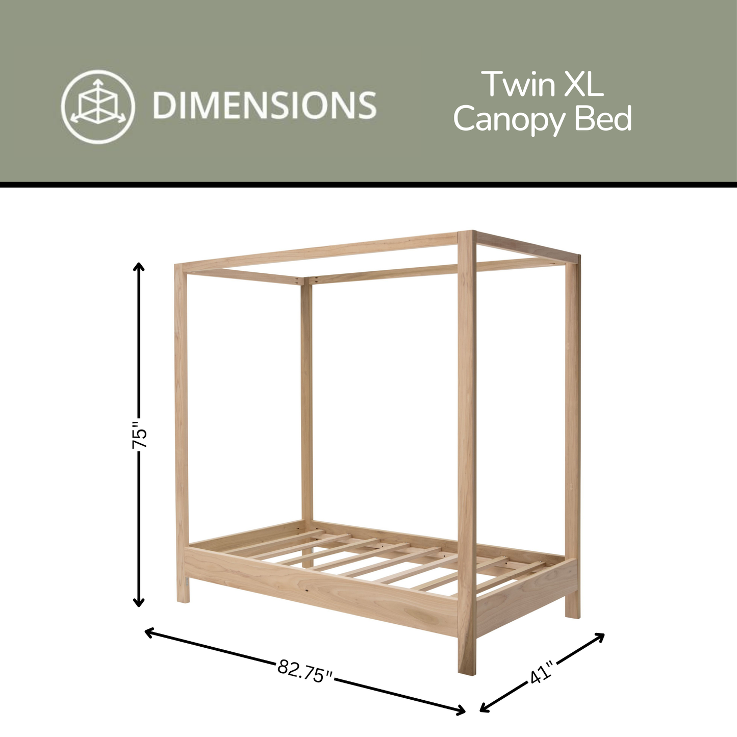 The Acadia Canopy Bed