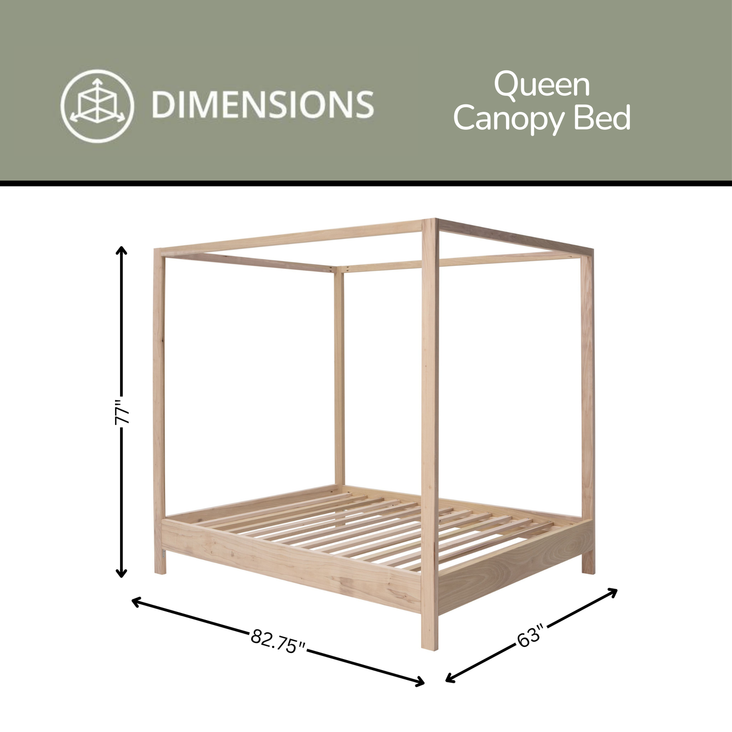 The Acadia Canopy Bed