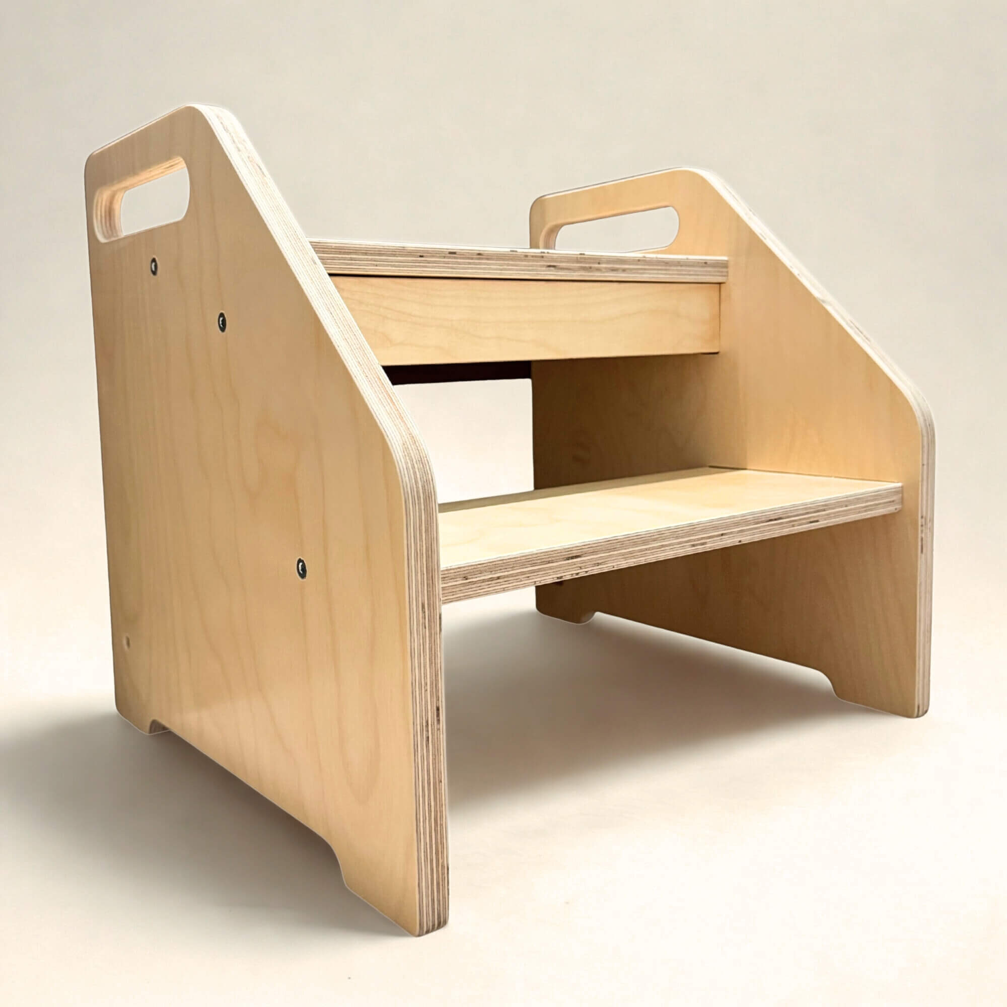 Wooden Kids Step Stool | RAD Two Step Stool for Kitchen & Bathroom