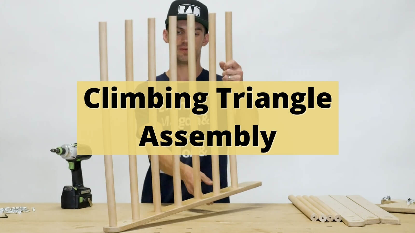 Load video: Assembly Video for pikler triangles