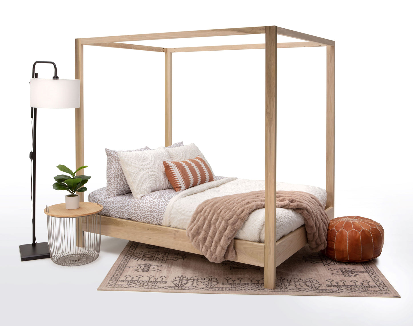 The Acadia Canopy Bed