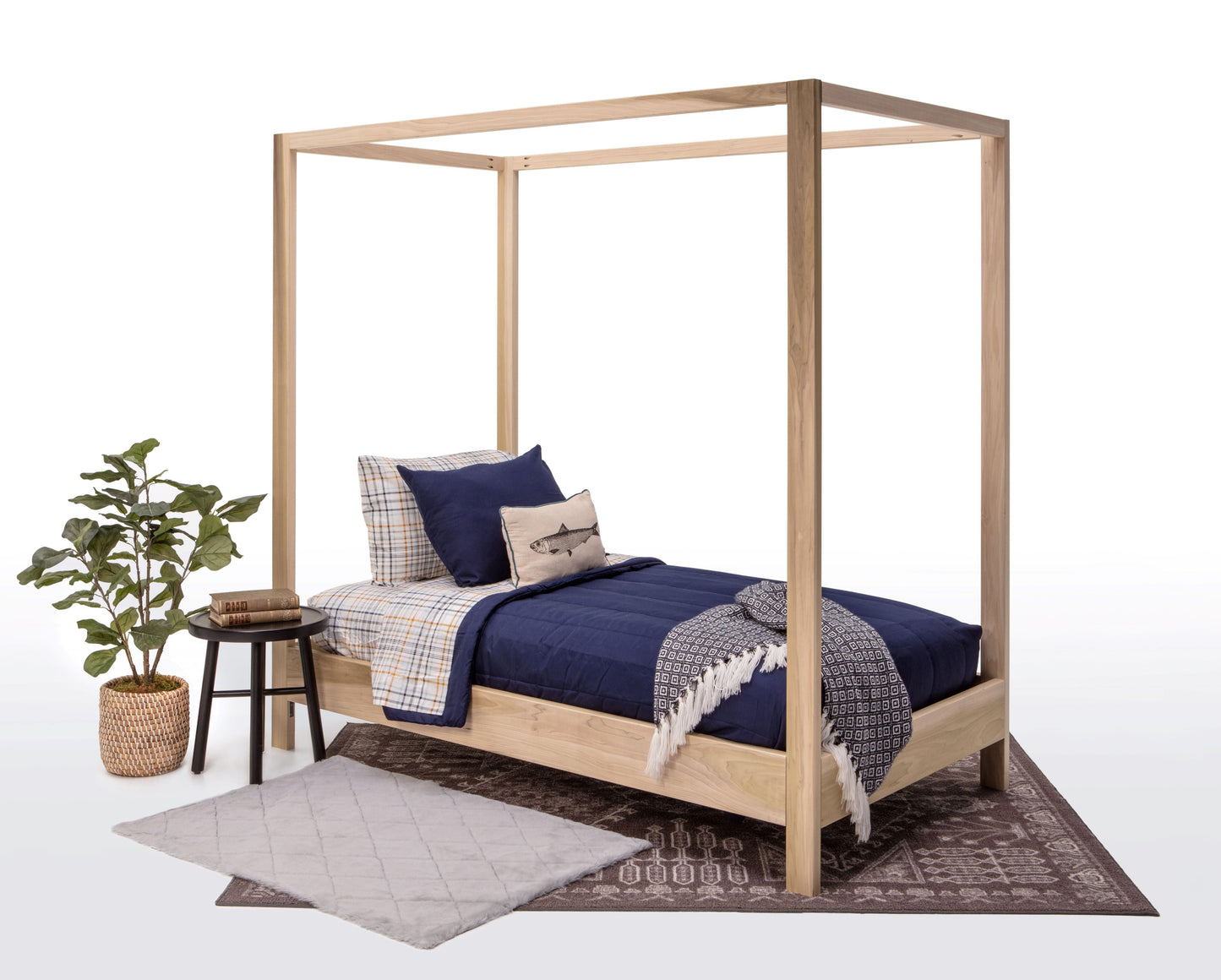 The Acadia Canopy Bed
