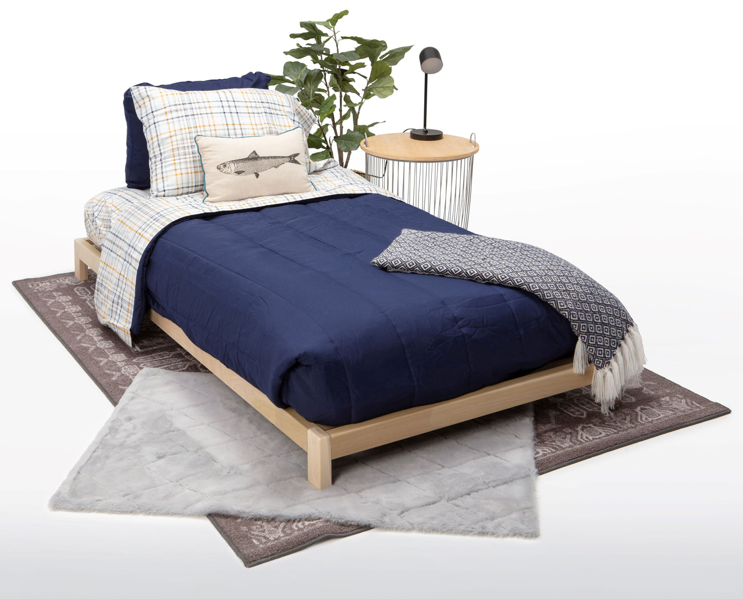 platform bed twin