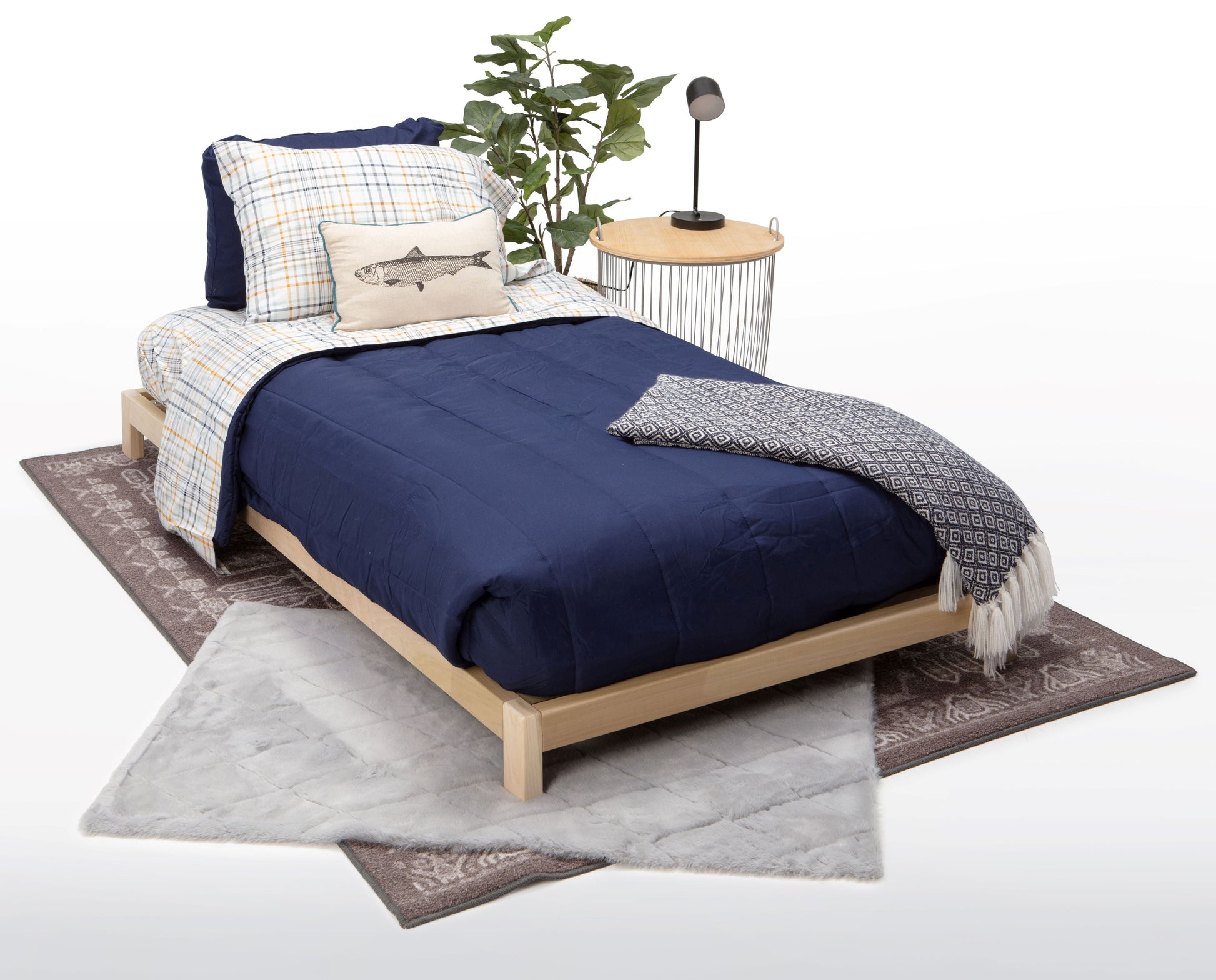 platform bed twin