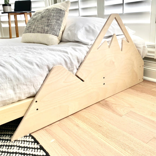 platform bed mountain rails