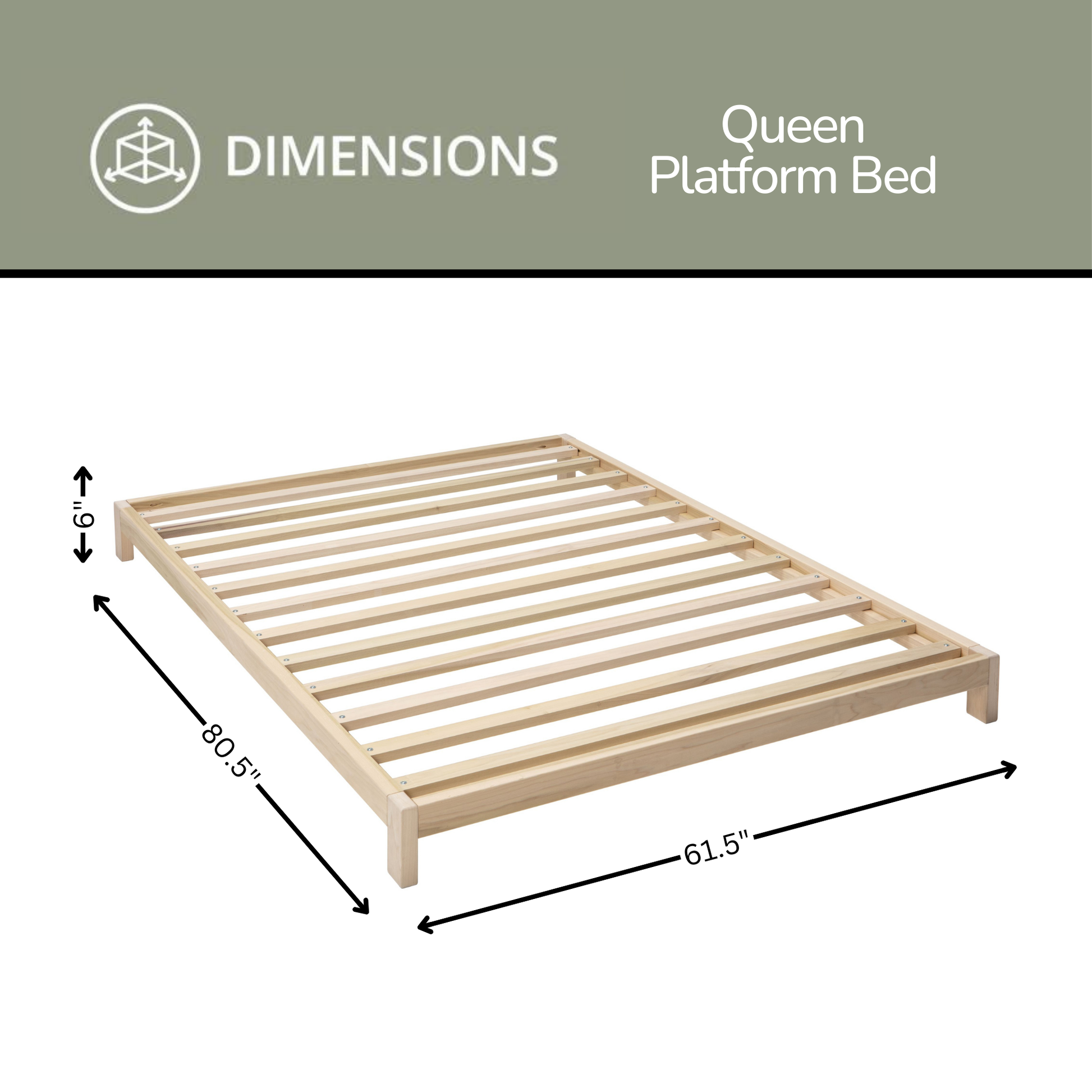 queen platform dimensions