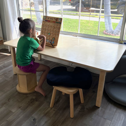 large kids rectangle table