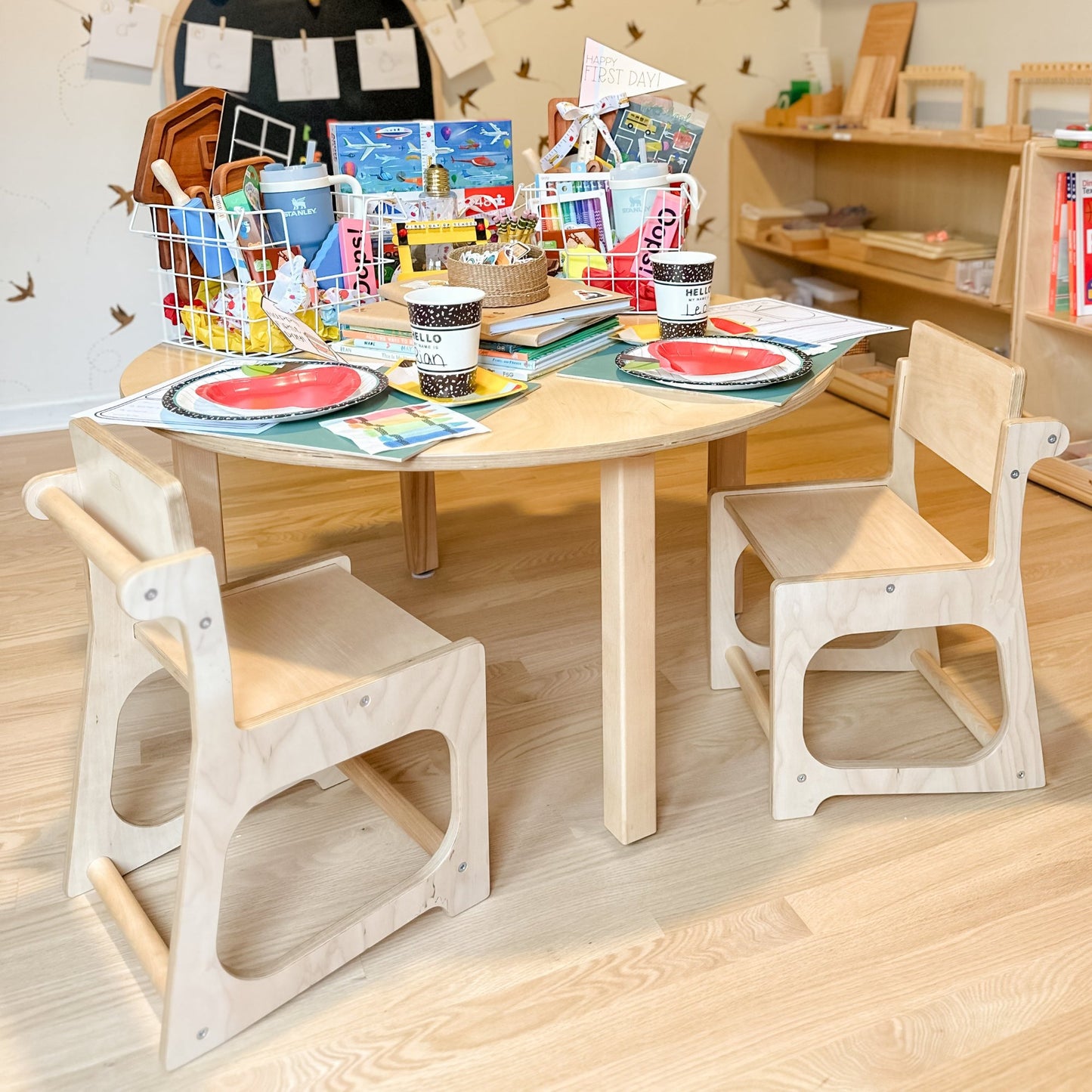 two Skoolhaus Chairs