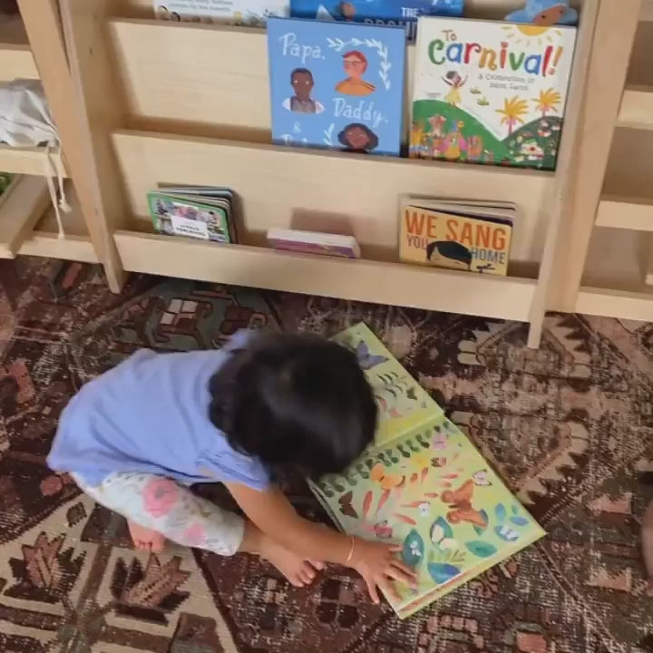 Tiered Montessori Bookshelf cover image video