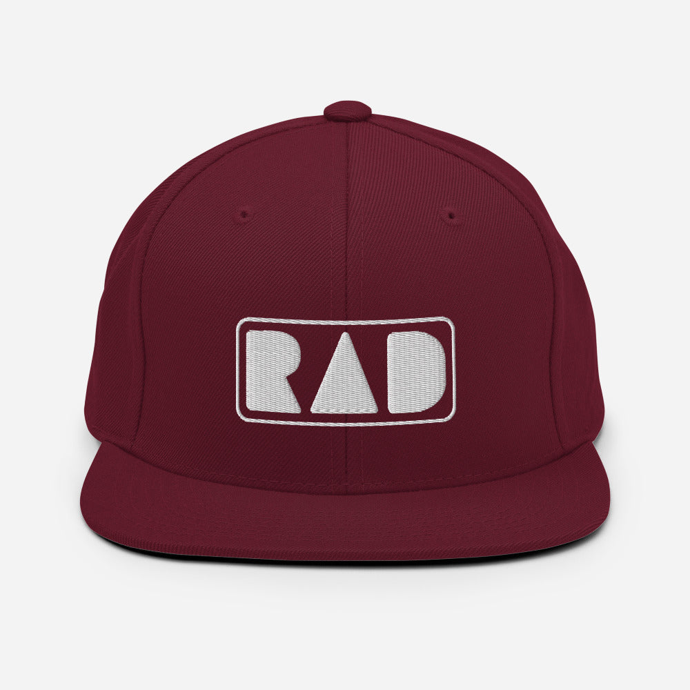 Maroon Red RAD hat