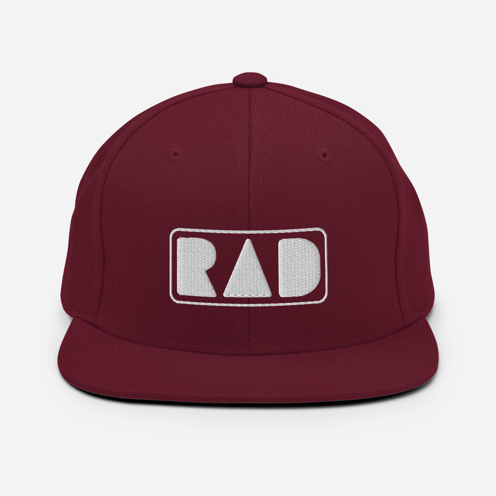 Maroon Red RAD hat