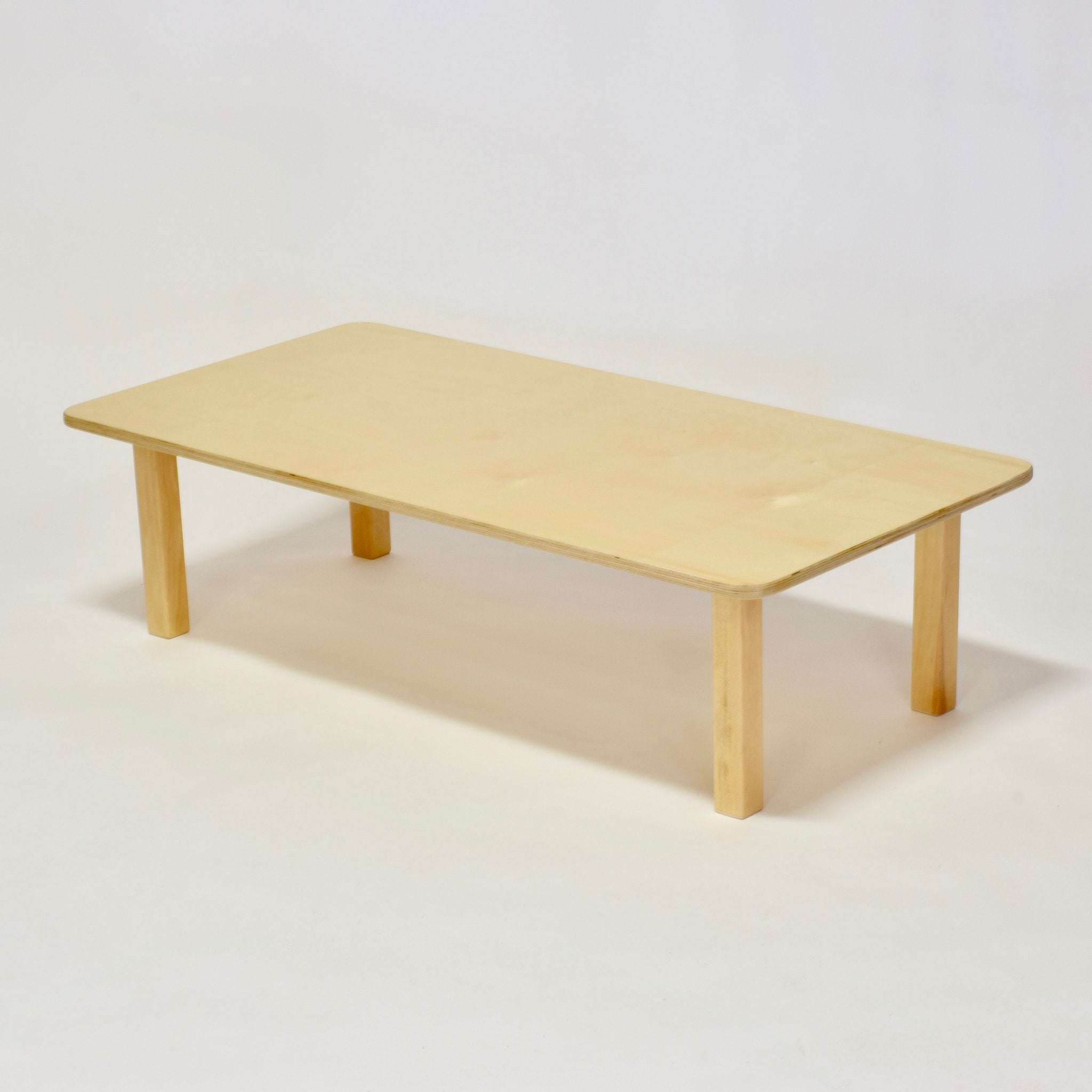 Rectangle Table for Montessori Homeschools Preschools and Daycares