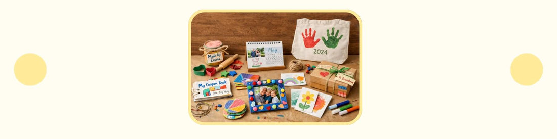 7 Rainy Day Crafts Kids Can Turn Into Gifts for Family