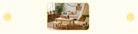 Cozy Montessori Playroom Nook