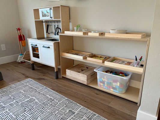 Montessori Shelving: A Thoughtful Approach to Your Child’s Learning Space