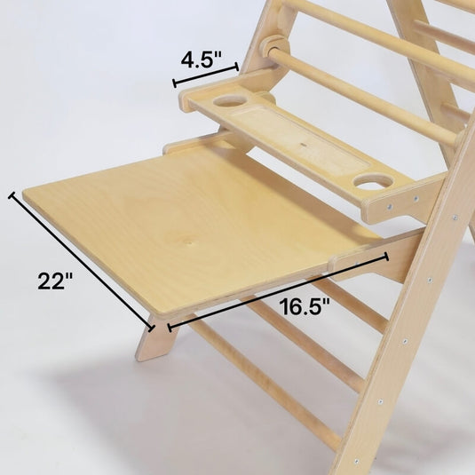 Pikler Triangle Easel Attachment. Turns Pikler Triangle into Easel ...