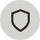 Black circle on a white background