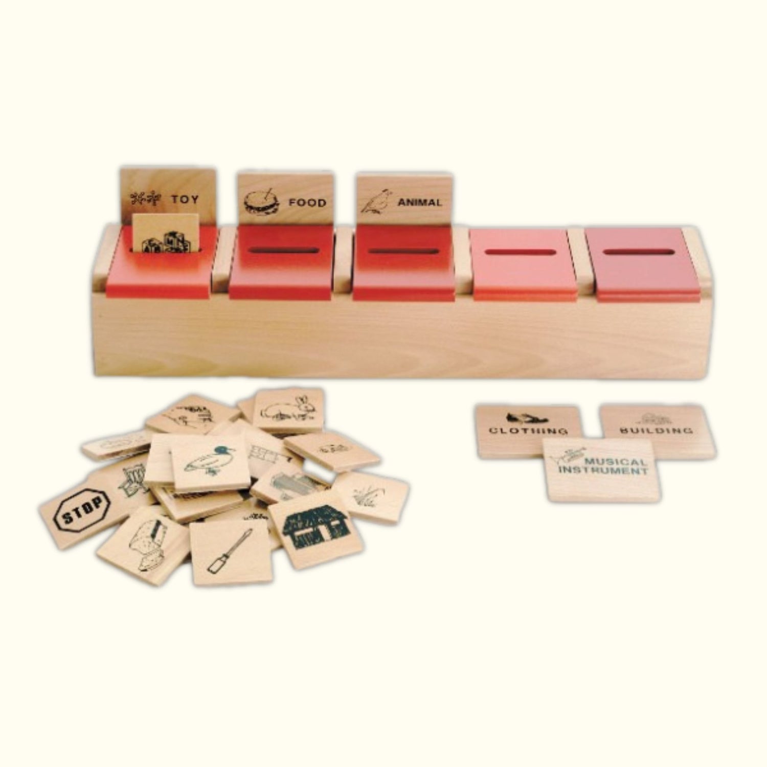 Montessori Classification Learning Toy