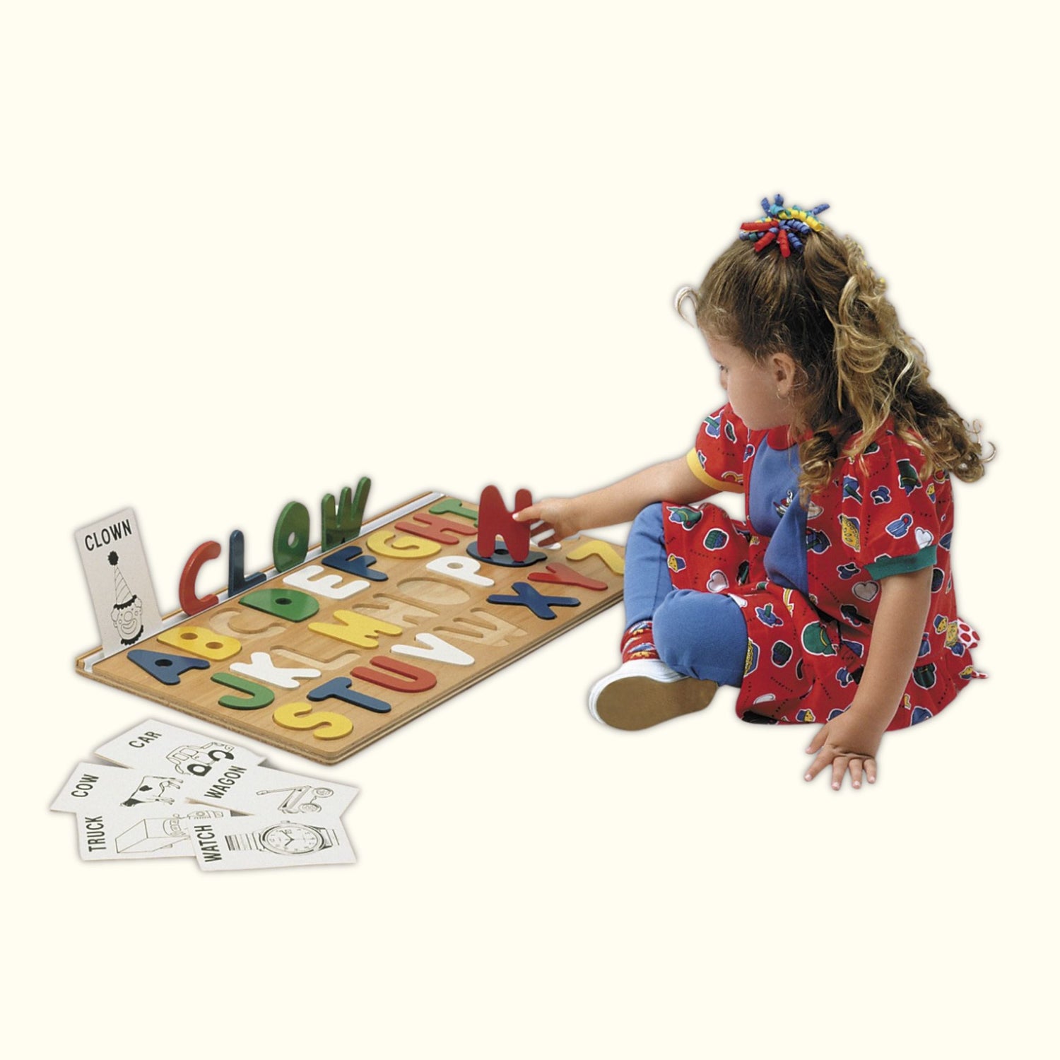 Wooden Alphabet Puzzle Toy