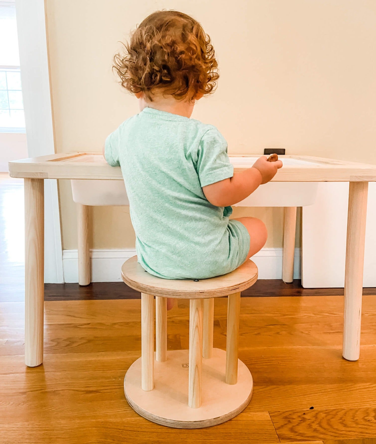 Montessori Cube Chair for infants and toddlers. Made in Los Angeles – RAD  Children's Furniture