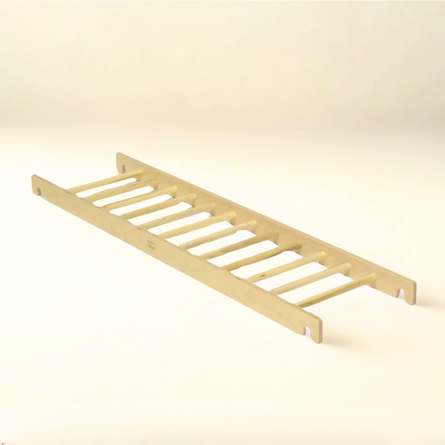 Ladder for pikler triangle climbing sets