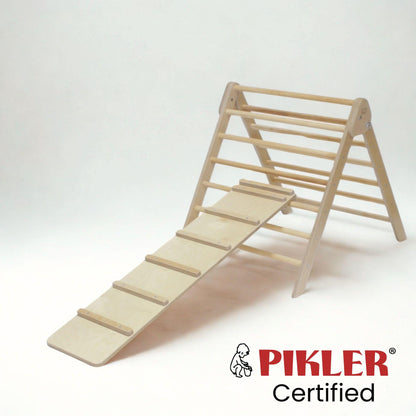  our little climber has a short ramp attachment.