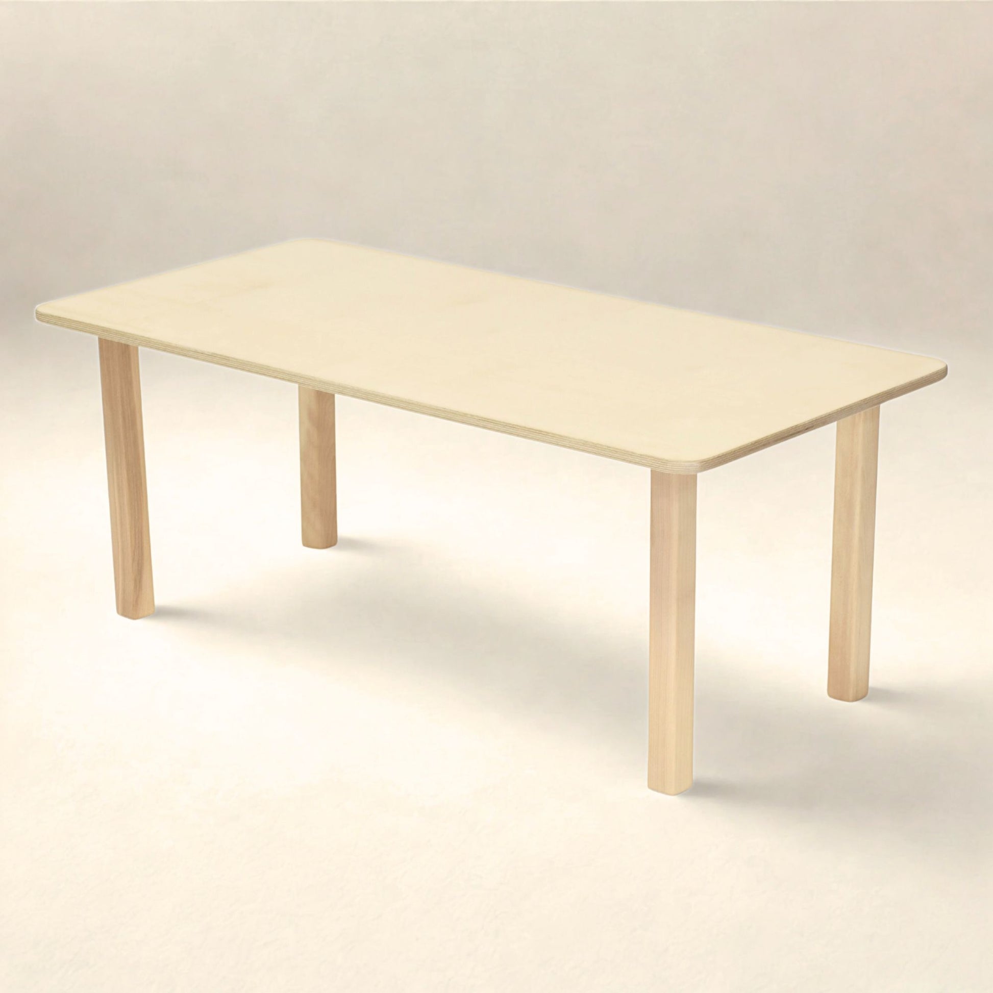 preschool rectangle table