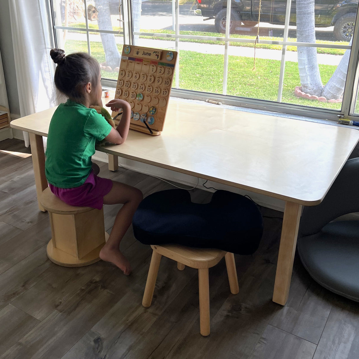 Rectangle Table: Kids' Activity Table for Groups