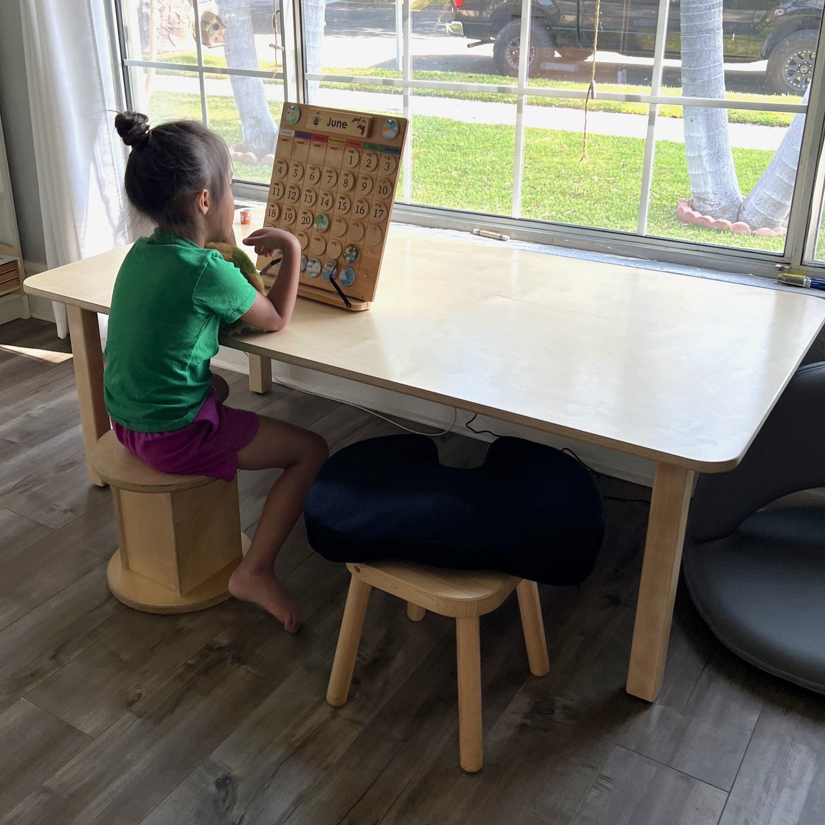 Rectangle Table: Kids' Activity Table for Groups