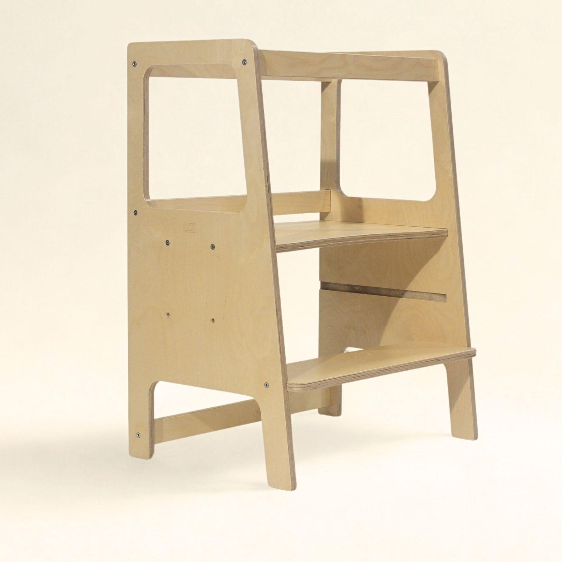 learning tower for two children