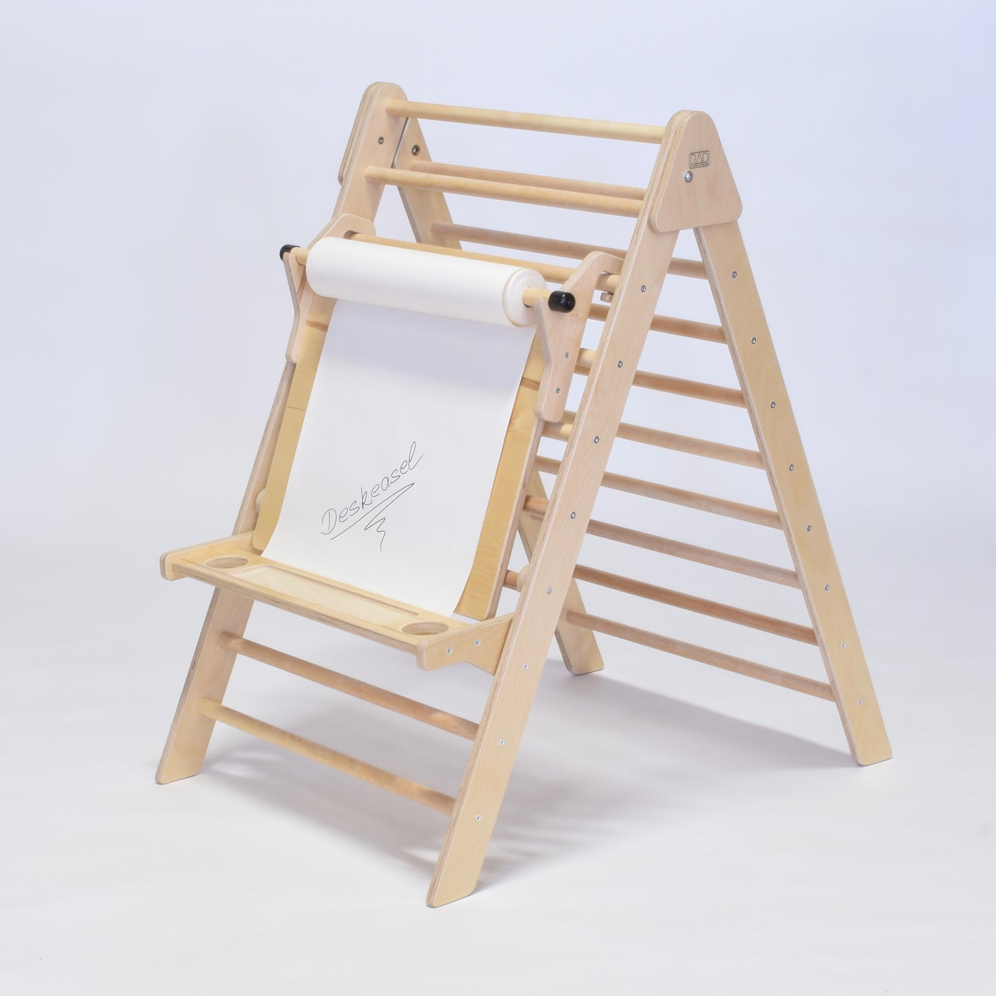 Pikler triangle and easel set