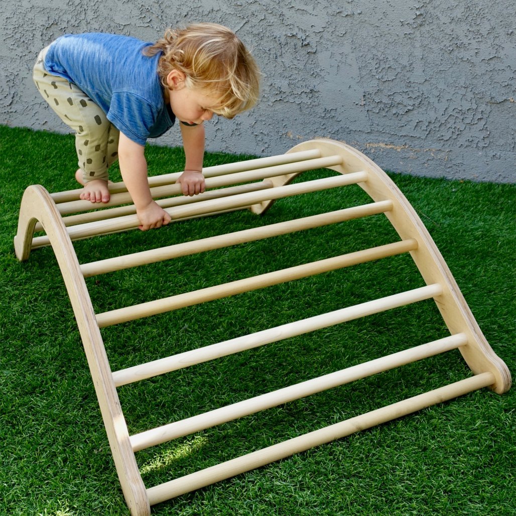 Climbing Arch - RAD Children's Furniture - pikler triangle - montessori toddler furniture - climbing triangle - nursery room