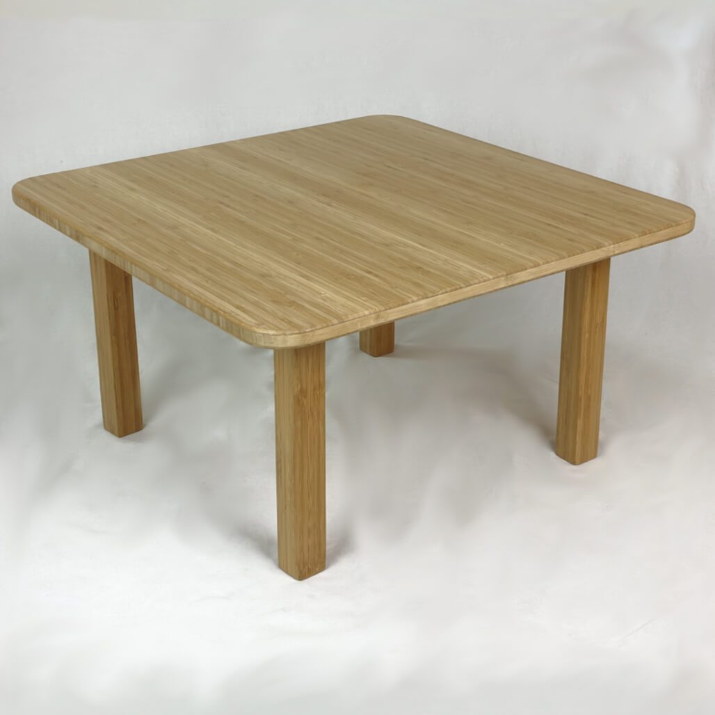 bamboo floor table