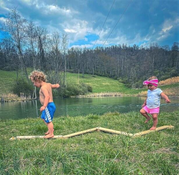 balance beam for children